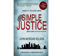 John Morgan Wilson Simple Justice (Tascabile) Benjamin Justice Mystery