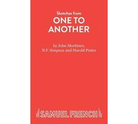 John Mortimer Harold Pinter One to Another (Tascabile) Acting Edition S.