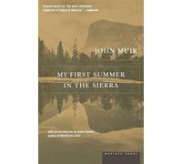 John Muir My First Summer in the Sierras (Tascabile)