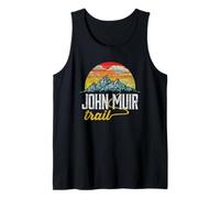John Muir Trail - Maglietta Vintage con Grafica invecchiata Canotta