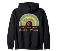 John Muir Trail Yosemite Parchi Nazionali Backpacking Escursioni Felpa con Cappuccio