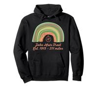 John Muir Trail Yosemite Parchi Nazionali Backpacking Escursioni Felpa con Cappuccio