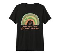 John Muir Trail Yosemite Parchi Nazionali Backpacking Escursioni Maglietta Premium