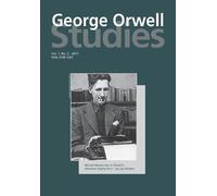 John Newsinger Richard Lance Keeble George Orwell Studies Vol.1 No.2 (Tascabile)