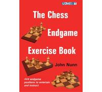 John Nunn The Chess Endgame Exercise Book (Tascabile)