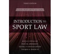 John O. Spengler Thomas A. Baker Daniel Introduction to Sport Law wi (Tascabile)