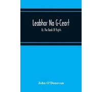 John O'Donovan Leabhar Na G-Ceart (Tascabile)