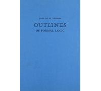 John of st Thomas Outlines of Formal Logic