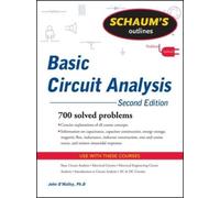 John O'Malley Schaum's Outline of Basic Circuit Analysis, Second Edi (Tascabile)
