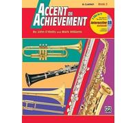 Accent on Achievement, Bk 2: B-Flat Clarinet, Book & CD [Lingua inglese]