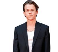 John Owen Lowe (Black Suit) Half Body Buddy Cutout