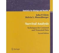 John P. Klein Melvin L. Moeschberger Survival Analysis (Tascabile)