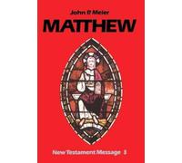 John P. Meier Matthew (Tascabile) New Testament Message