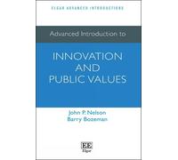 John P. Nelson Barry Advanced Introduction to Innovation and Public (Tascabile)