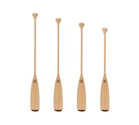 John Paddle Canoe Paddle/Canoa Paddle Tipo: Coda di Castoro/Beavertail Paddle in Legno di Pino e Iron Wood 100% Ecologico, Fatto a Mano in UE (137 cm)