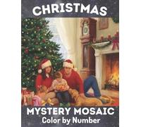 John Pagel Christmas Mystery Mosaic Color By Number (Tascabile)