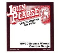 John Pearse® »450L - TENOR GUITAR STRINGS - IRISH TUNING« Corde per Chitarra-Tenore in Irish Tuning GDAE - 80/20 Bronze - 013/042