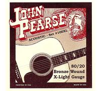 John Pearse 80/20 Bronze Wound Acoustic Guitar Strings10-47