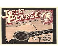 John Pearse® Strings »150 NEW STANDARD TUNING - ACOUSTIC GUITAR - 80/20 BRONZE« Corde per Chitarra Acustica 6-Corde - 011/056