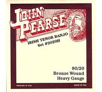 John Pearse® Strings »2020H HEAVY - IRISH TENOR BANJO - 80/20 BRONZE« Corde per Irish Tenor Banjo - 013/040