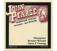 John Pearse® Strings »3200R OPEN F-TUNING - BARITONE ACOUSTIC GUITAR - PHOSPHOR BRONZE« Corde per Baritone Chitarra-Acustica - 015/068