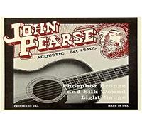 John Pearse® Strings »510L LIGHT - ACOUSTIC GUITAR - PHOSPHOR BRONZE & SILK WOUND« Corde per Chitarra Acustica 6-Corde - 011/049