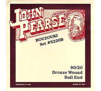 John Pearse® Strings »5220B - BOUZOUKI - 80/20 BRONZE - BALL END« Corde per Bouzouki - 011/040