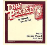 John Pearse® Strings »5250 - BOUZOUKI - 80/20 BRONZE - BALL END« Corde per Bouzouki - 010/045
