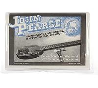 John Pearse® Strings »7380 C6-TUNING - HAWAIIAN LAP STEEL 6-STRING - PURE NICKEL WOUND« Corde per Hawaiian Lap Steel 6-String Chitarra - 015/034