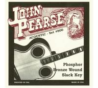 John Pearse® Strings »800 SLACK KEY OPEN TUNING - ACOUSTIC GUITAR - PHOSPHOR BRONZE« Corde per Chitarra Acustica - 013/056