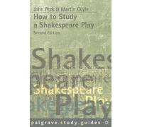 John Peck Marti How to Study a Shakespeare Play: 65 (Macmillan Study (Tascabile)