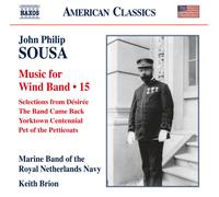 John Philip Sousa John Philip Sousa: Music for Wind Band - Volume 15 (CD) Album