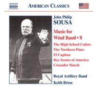 John Philip Sousa John Philip Sousa: Music for Wind Band - Volume 8 (CD) Album