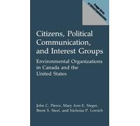 John Pierce Brent S. Steel Mary A Citizens, Political Communi (Copertina rigida)