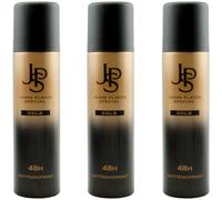 John Player Spray Deodorante Oro 48H Antitraspirante 3 X 150Ml JPS ORO