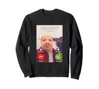 John Pork Chiama Divertente Gen Z Brainrot Trend Gag Meme Felpa