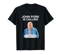 John Pork Chiama Divertente Gen Z Brainrot Trending Gag Meme Maglietta