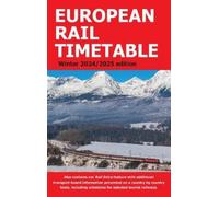 John Potter European Rail Timetable Winter 2024/2025 (Tascabile)