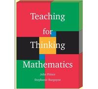 John Prince Stephanie Burgoyne Teaching for Thinking Mathematics (Tascabile)