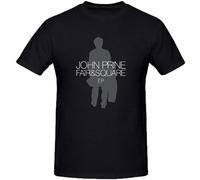 John Prine Fair Square EP O-Neck 100% Cotton Short Sleeve Unisex T-Shirt XXXL
