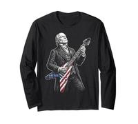 John Quincy Adams Chitarra Maglia a Manica