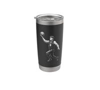 John Quincy Adams Pallacanestro Bicchiere termico in acciaio inox doppia parete