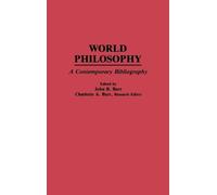John R. Burr World Philosophy (Copertina rigida)