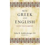 John R. Kohlenberger III NIV Greek and English New Testament (Copertina rigida)