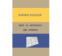John R Masson SUDUKO PUZZLES Easy to Difficult 200 puzzles (Tascabile)