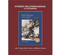 John R Taylor P Student Solutions to Accompany Taylor’s An Introduc (Tascabile)