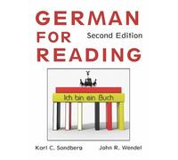 John R. Wendel Karl C. Sandberg German for Reading (Tascabile)