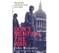 John Ramsden Don't Mention The War (Tascabile)