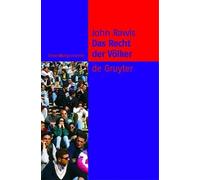 John Rawls Das Recht Der Völker (Copertina rigida)