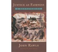 John Rawls Justice as Fairness (Tascabile)